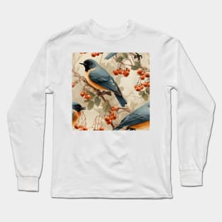 North American Birds - Robin Long Sleeve T-Shirt